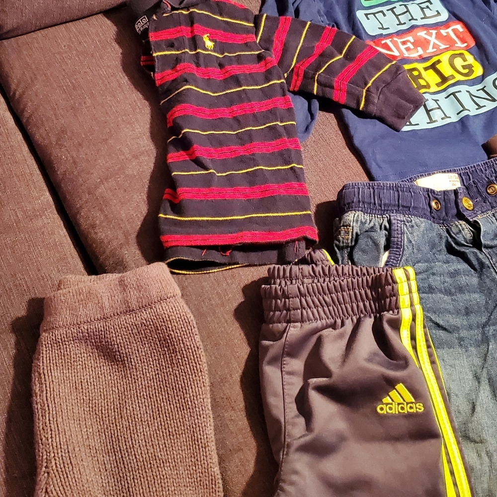 12-18 & 12 month baby boy clothing set